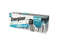 Energizer Max Plus - Pack of 20 Alkaline AA/LR06 Batteries - 1.5 V