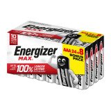 En_blister 24+8 piles energizer max lr03