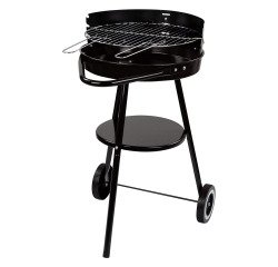 Barbacoa carbón redonda