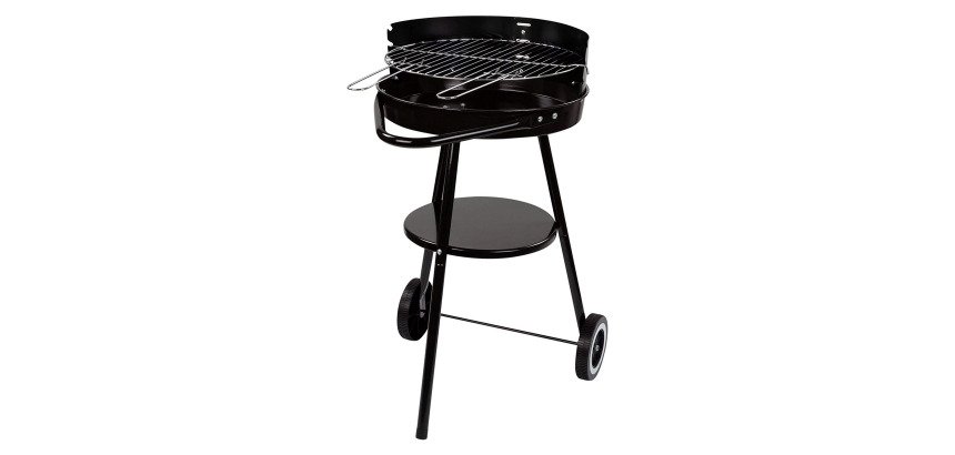 Barbacoa carbón redonda