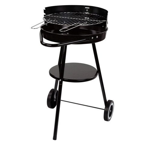 Barbacoa carbón redonda