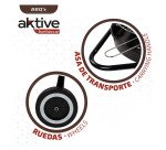 Barbacoa carbón redonda