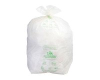 Sac poubelle pour déchets compostable 130 L Alfapac professionnel - 20 sacs