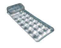 Colchoneta hinchable capacidad para 18 vasos