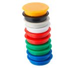 Plots magnétiques-aimants Ø 24 mm Franken - Lot de 10