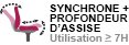 Dossier et assise s'inclinent ensemble de façon coordonnée. Pronfondeur de l'assise réglable, pour s'adapter à la longueur des jambes.