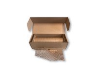 Carta per imballo con dispenser Honeycomb - h 35.5 cm x 75-130 m