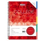 Cahier à spirale A4 avec intercalaires 'Collège' Landré