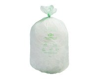 Sac poubelle pour déchets compostable 110 L Alfapac professionnel - 20 sacs