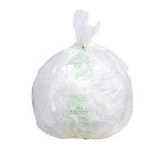 Sac poubelle pour déchets compostable 50 L Alfapac professionnel - 20 sacs