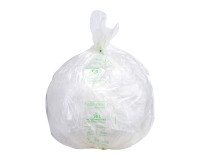 Sac poubelle pour déchets compostable 50 L Alfapac professionnel - 20 sacs