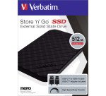Hard Disk SSD portatile 2.5" Verbatim USB-C 3.2 Gen1 - 512GB