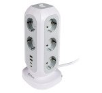 Torretta multiprese 15 in 1 Verbatim 11xEU CA; 2xUSB; 2xUSB-C