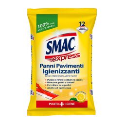 Panni pavimenti igienizzanti Smac Express 12 unità