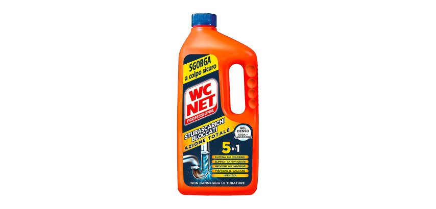 Sturascarichi gel Professional Wc Net 1 litro