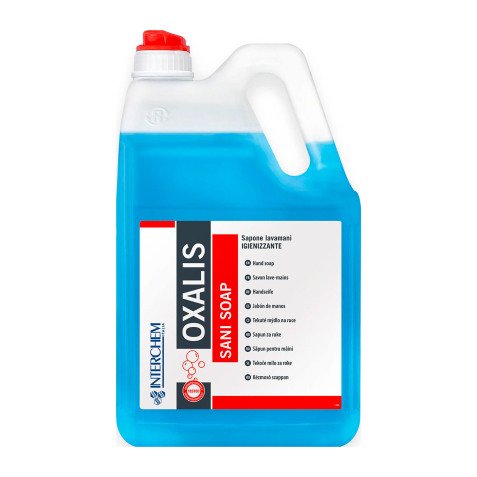 Sapone lavamani igienizzante Oxalis Sani Soap Interchem 5 litri