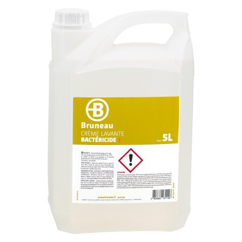Crème lavante Bruneau bactéricide - Bidon de 5 L