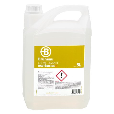 Crème lavante Bruneau bactéricide - Bidon de 5 L