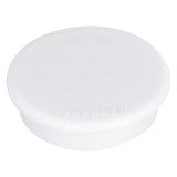 Plots magnétiques aimants rond Ø 24 mm Franken - Lot de 10 - blanc