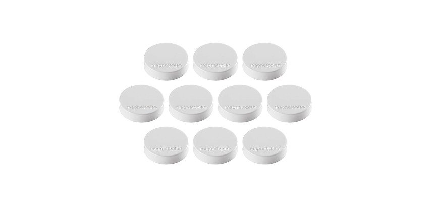 Plots magnétiques aimants Ø 30 mm Ergo medium Magnetoplan - Lot de 10