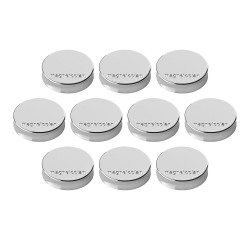 Plots magnétiques aimants Ø 30 mm Ergo medium Magnetoplan - Lot de 10