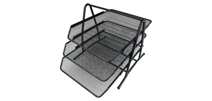 Postbakjes 'The Bridge Network', set van 3, zwart