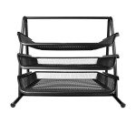 Set de corbeilles à courrier 'the bridge network' noir