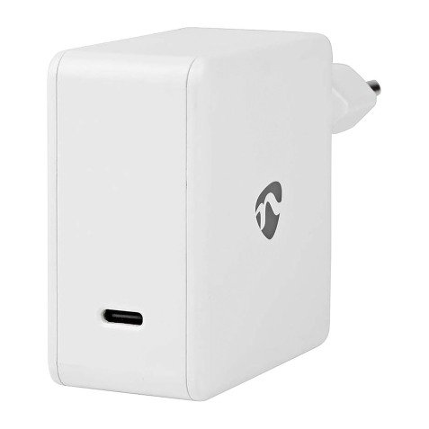 Alimentatore - Caricatore da muro - 100 W - GaN - Funzione di ricarica rapida - 3.0 / 5.0 A - Uscita USB-C - RICARICA VELOCE