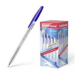 Penna a sfera classica R-301 stick punta 1mm Erich Krause