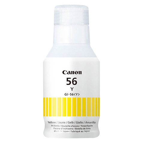 Canon GI56BK botella de tinta original colores separados