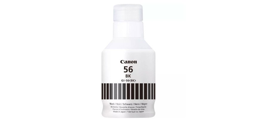 Canon GI56BK- Bouteille d'encre noire pour imprimante jet d'encre Maxify