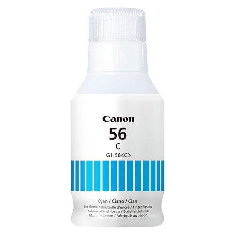 Canon GI56BK botella de tinta original cian