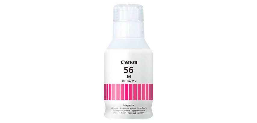 Canon GI56C- ink bottle separate colours for inkjet printer Maxify