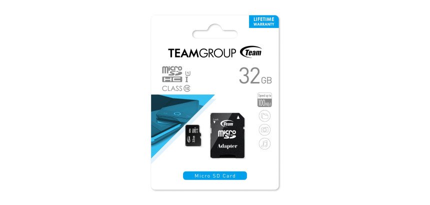Tarjeta de memoria Micro SDHC 32 Gb clase 10 TeamGroup con adaptador