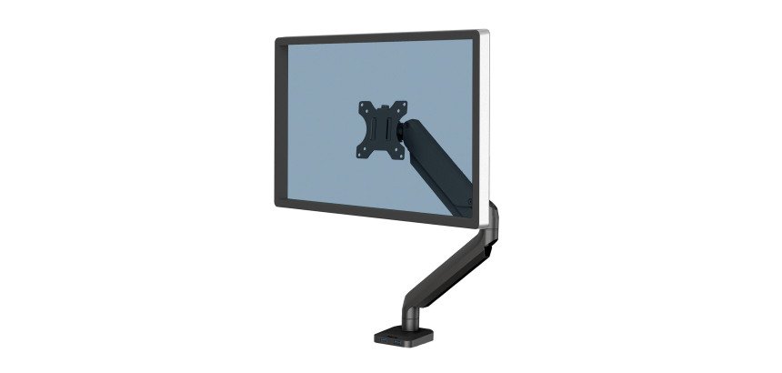 Brazo para monitor simple sistema de muelle a gas Platinum Fellowes
