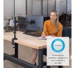 Bras porte écran simple Reflex Fellowes noir