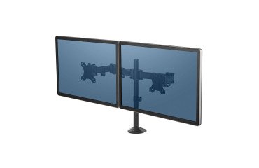 Double screen arm support Reflex Fellowes black