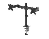 Bras porte écrans double Reflex Fellowes noir