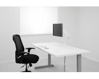 Brazo para monitor simple sistema de muelle a gas Platinum Fellowes