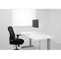 Brazo para monitor simple sistema de muelle a gas Platinum Fellowes