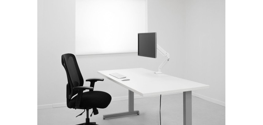 Bras support écran simple à ressort à gaz Platinum Series