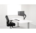 Bras support écrans double à ressort à gaz Platinum Series