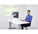 Bras support écrans double à ressort à gaz Platinum Series