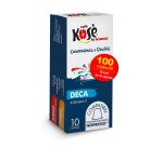 Caffè in capsule Decaffeinato compatibile Nespresso Kosè by Kimbo 100 unità