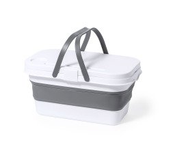 Cesta nevera para picnic plegable y multifunción