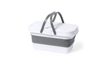 Cesta nevera para picnic plegable y multifunción