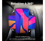 Support smartphone aimanté pour grille d’aération TNB