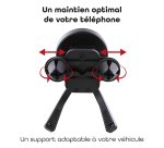 Support smartphone aimanté pour grille d’aération TNB
