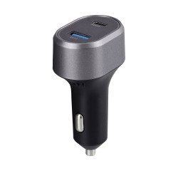 De_chargeur allume cigare usb a /c 65w 