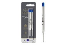 Recarga de tinta QUINK para bolígrafo M Parker - Blister de 3